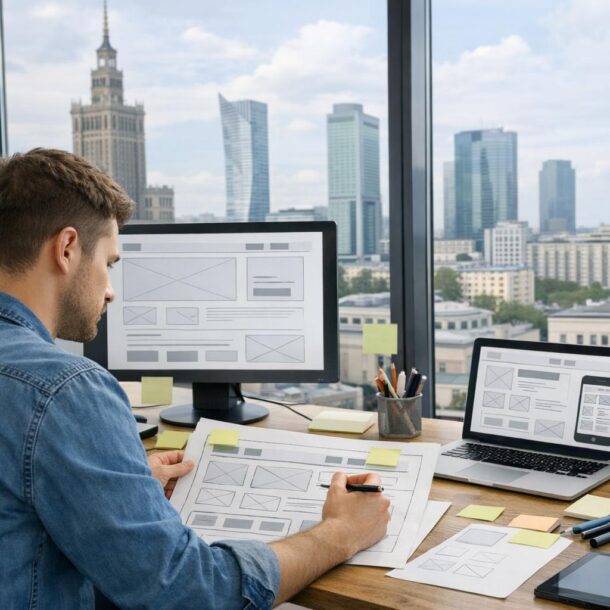 Projektowanie stron w Warszawie: skuteczny krok do lepszej widoczności w sieci